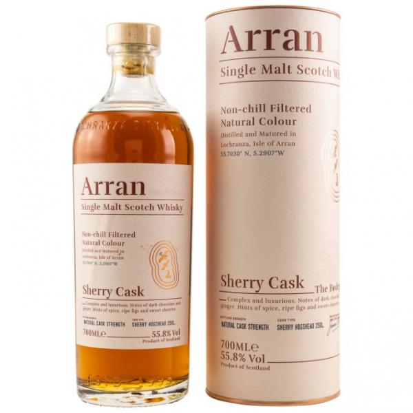 Arran Sherry Cask - The Bodega - Cask Strength 55,8% vol. 0,7l Arran Sherry Cask - The Bodega - Cask Strength 55,8% vol. 0,7l